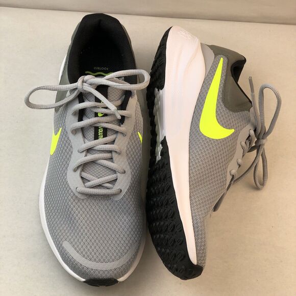 Nike Revolution 7 Wolf Grey Volt Running Shoes Sneakers Mens Size's FB22… - Picture 14 of 16